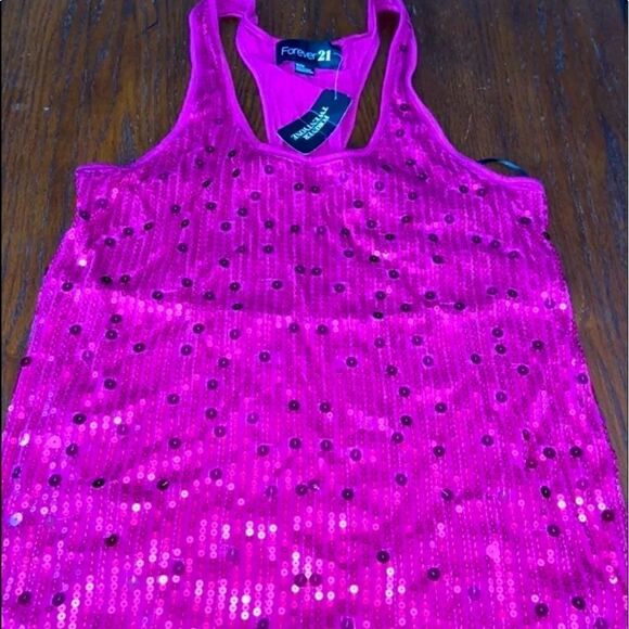 NWT forever 21 sequins tank - Picture 1 of 3